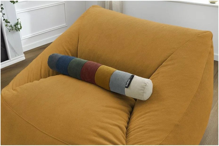 Sárga kordbársony babzsákfotel Lilibet – Bobochic Paris