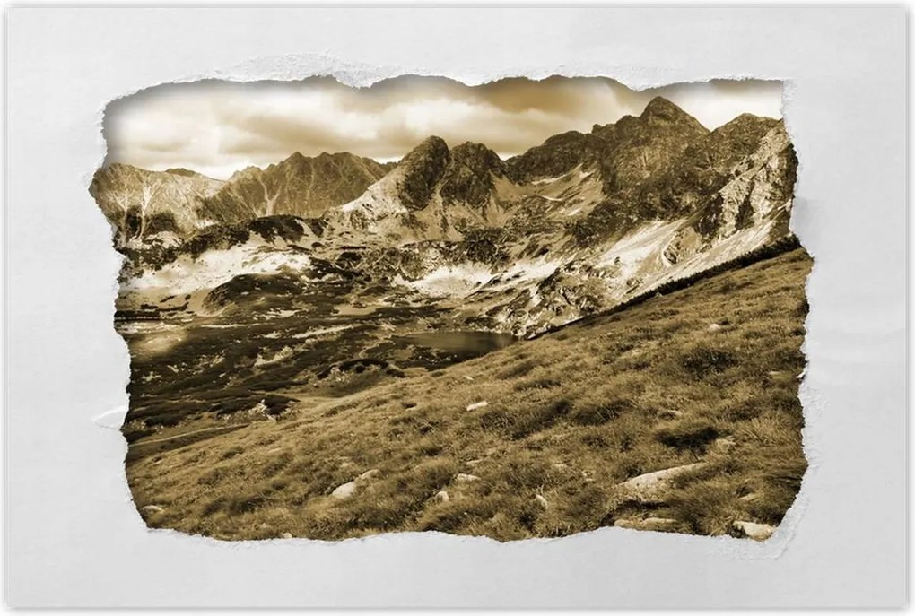 Poszterek 120x80 Tátra Lengyel hegyek Kilátás