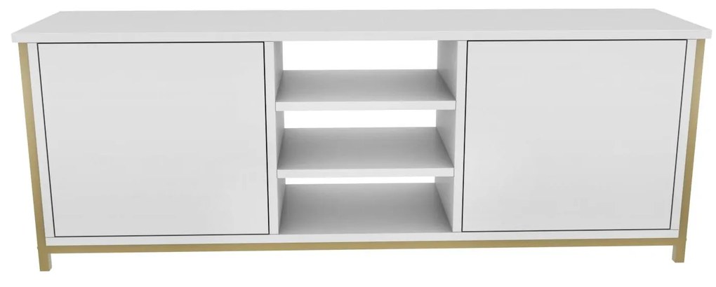 TV asztal Otosello (arany + fehér). 1107349