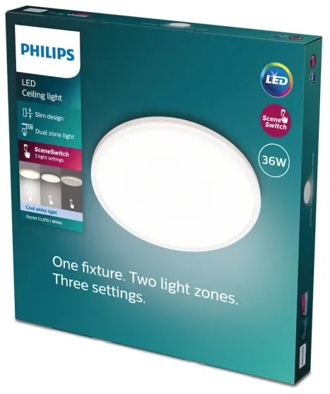 Philips- LED Dimmelhető mennyezeti lámpa OZZIET SCENE SWITCH LED/36W/230V 4000K