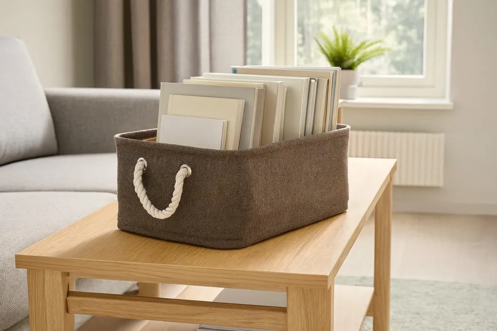 Játéktároló kosár 30 x 24 cm - s méret