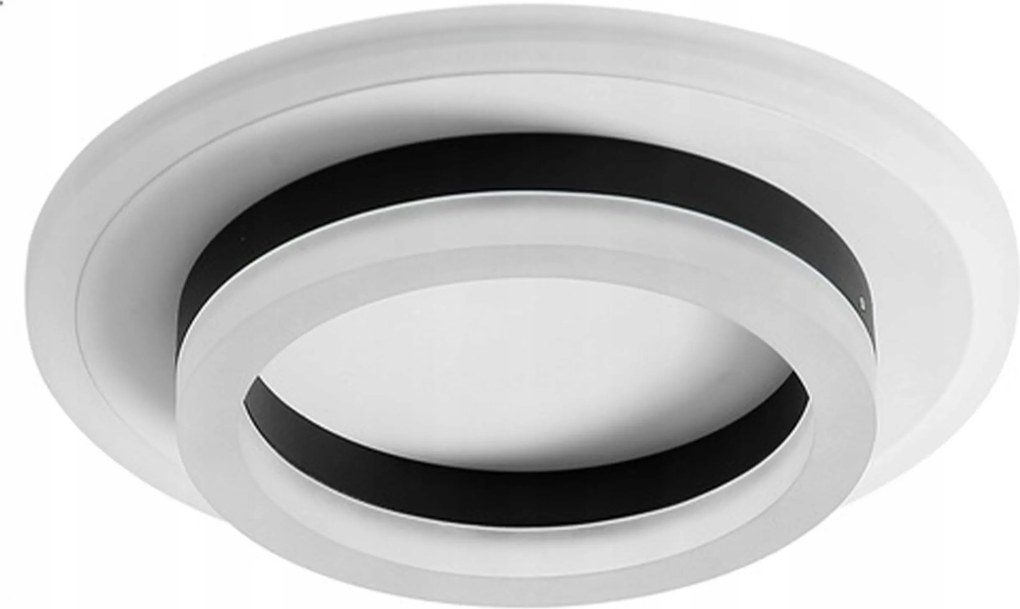 Mennyezeti Függőlámpa Falra Csillár Led Plafon 3SZÍN Fekete Fehér