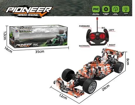 Pioneer Forma 1 F1 Formula 1 Távirányítós Verseny Autó 2 színben Kisgyerekeknek Akkus