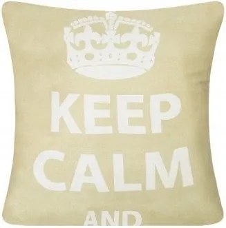 Emily díszpárnahuzat Eurofirany bézs klasszikus