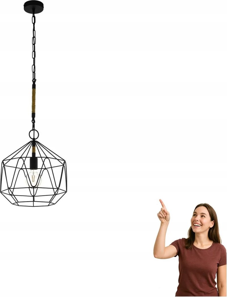 Függő lámpa Cottingham 43328 Eglo