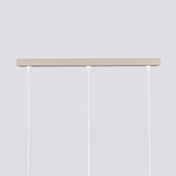 Brilagi - LED csillár kábelen CRESTO 3xGU10/10W/230V taupe