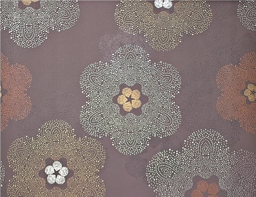 Vinyl tapéta flizelin mosható fali virágok barna háttér Bn Walls