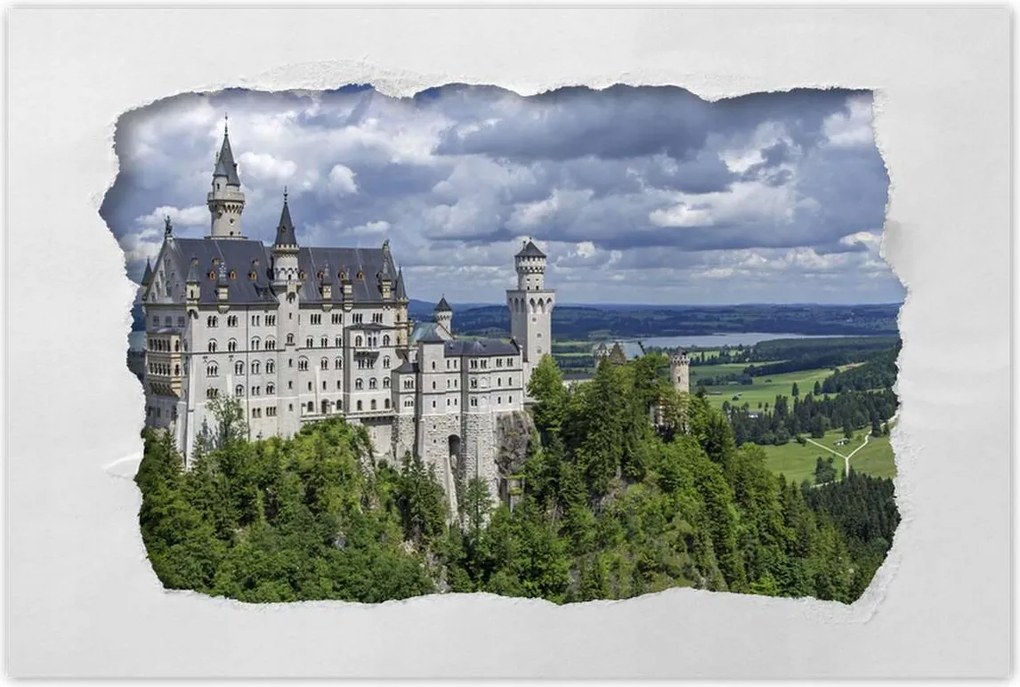 Poszterek 90x60 Neuschwanstein kastély