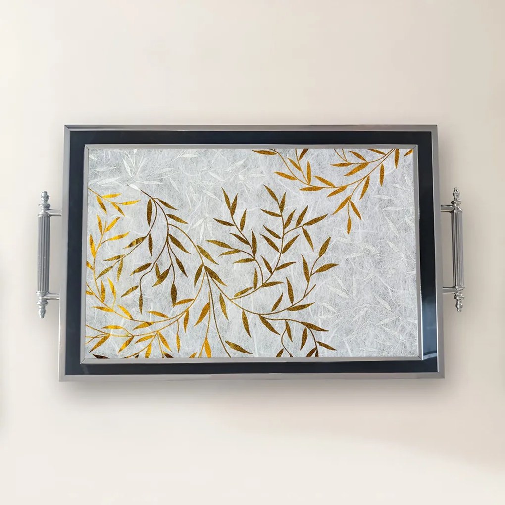 Üveg tálca, 38×24 cm – TPG9866