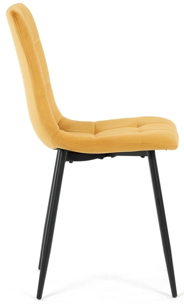 Étkezőszék garnitúra CT-281 YEL4, 4 db