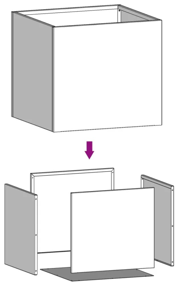 vidaXL 2 db olívazöld acél növénytartó 32 x 30 x 29 cm