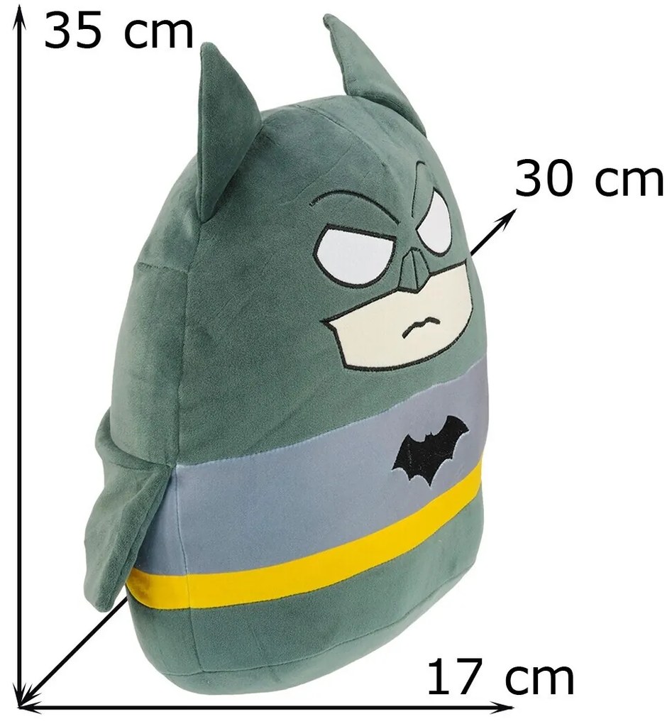 Squish Batman párna, 30 x 17 x 35 cm