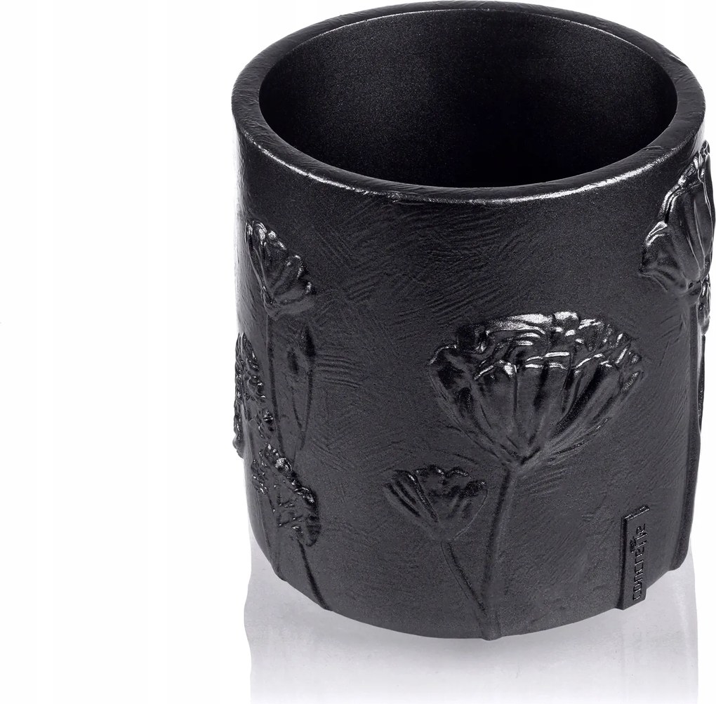 Virágtartó Flower Deco Black Metallic 13 cm Virágtartó