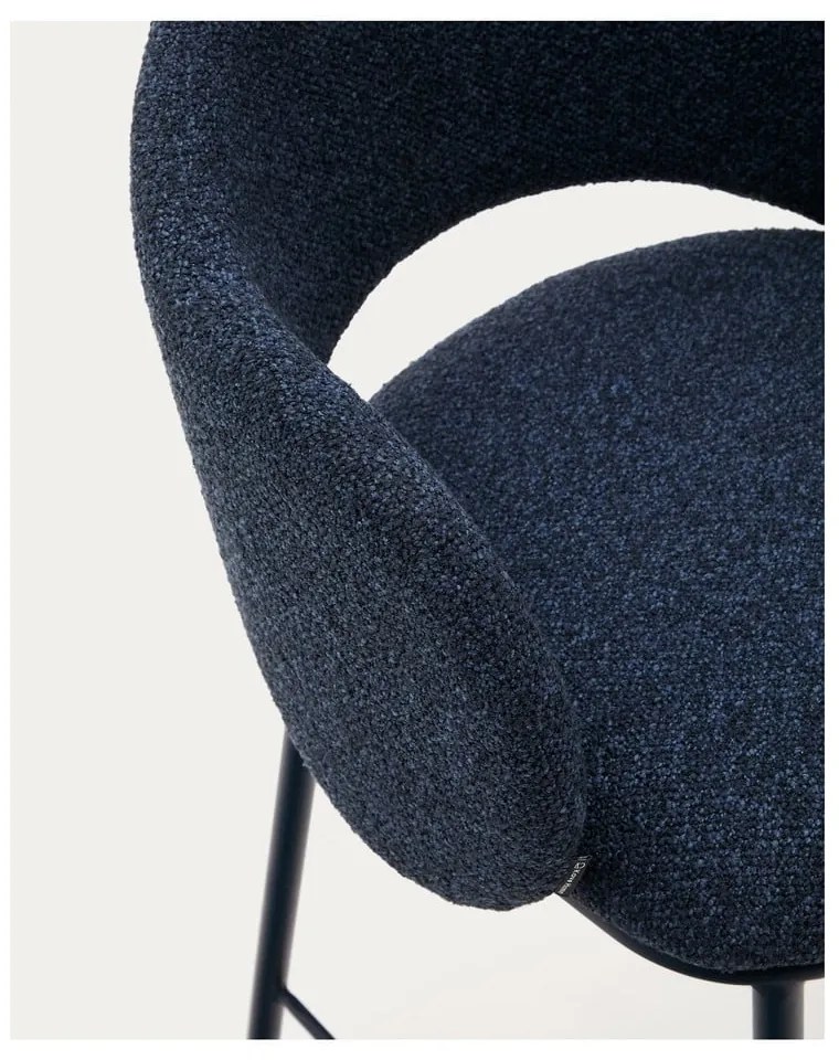 Sötétkék bárszék (ülésmagasság 65 cm) Maina – Kave Home