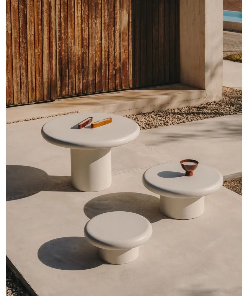 Kerek kerti étkezőasztal ø 140 cm Addaia – Kave Home