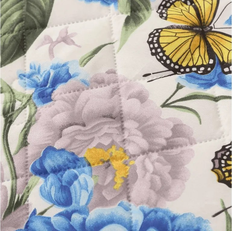 Nyári takaró BUTTERFLY AND FLOWER 140x200 cm, színes kivitel