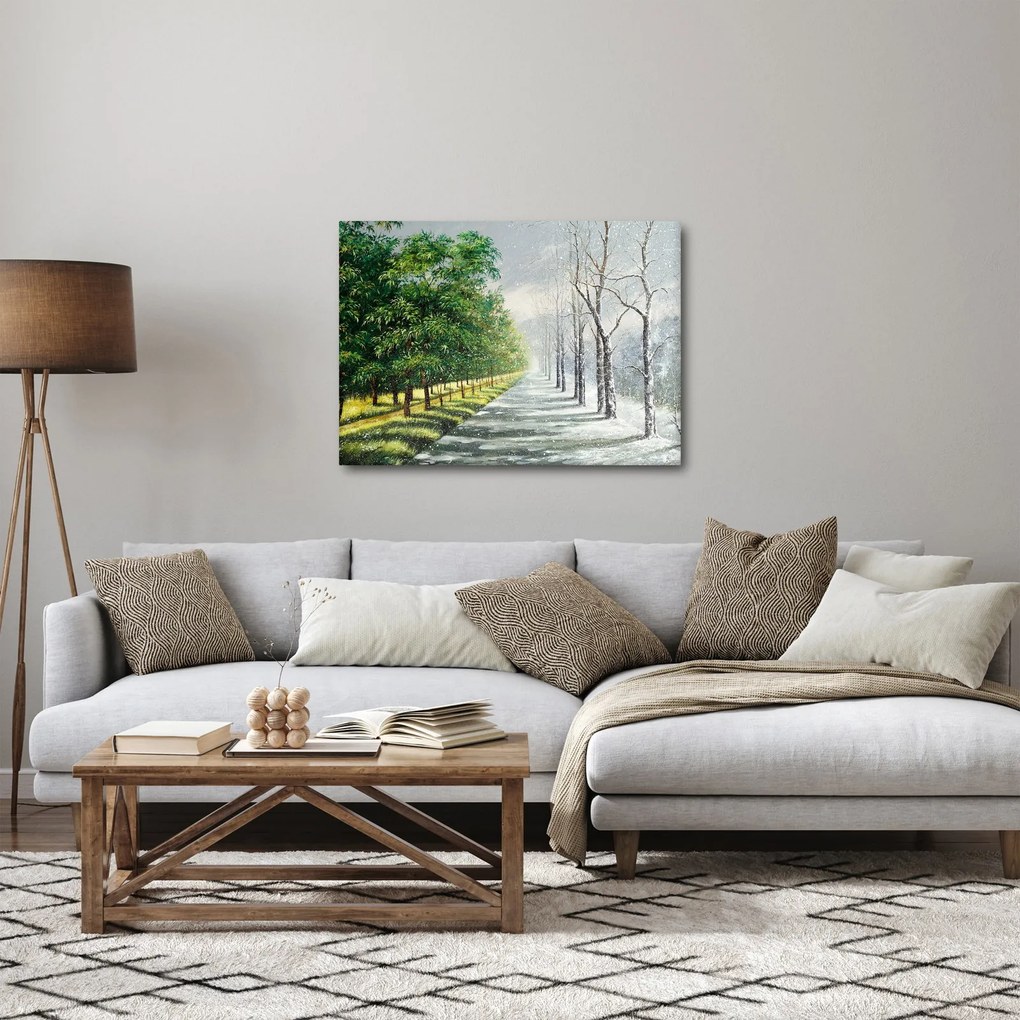 Kép - Tél versus nyár (70x50 cm)