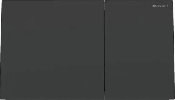 Geberit 115.622.14.1 - Sigma70 nyomólap 25x14,6 cm matt fekete