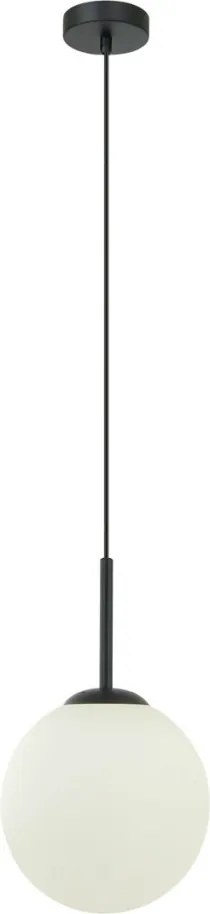 ITALUX PND-5578-1S-BK DEORE Modern Függesztett Lámpa Fehér, Fekete E27 IP20