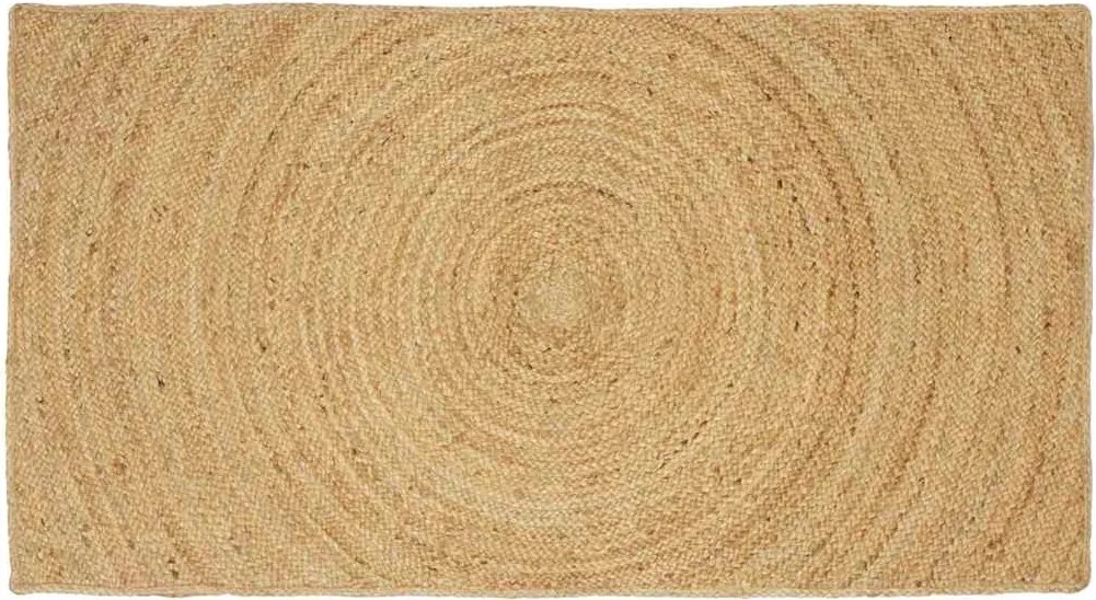 vidaXL Területszőnyegek Négyszögletes Barna 80 x 150 cm Juta