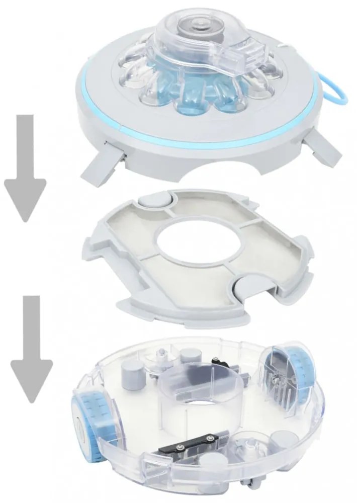 vezeték nélküli úszómedence-tisztító robot 27 W