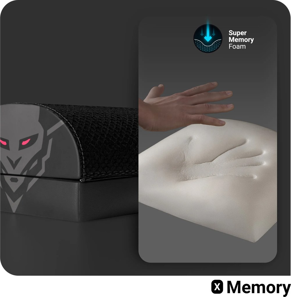 Lábtartó íróasztal alá: Diablo Chairs Footrest