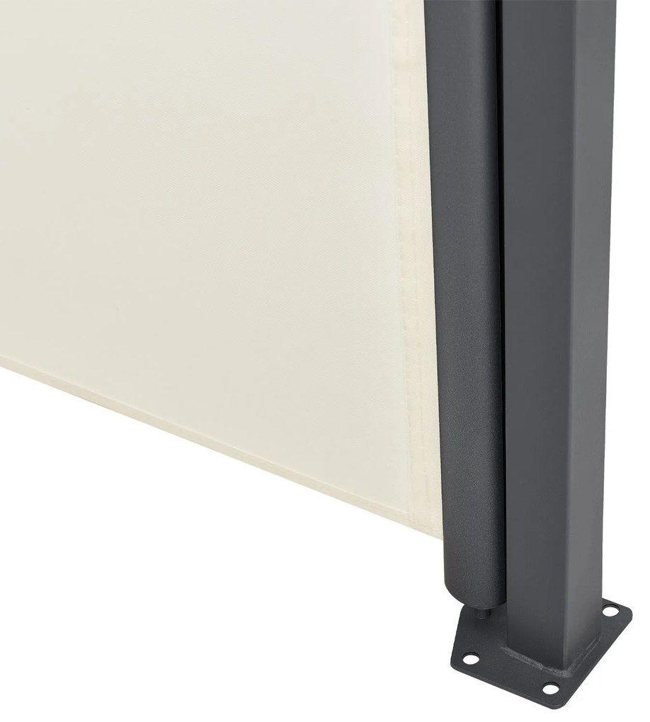 Juskys Dubaj oldalsó napellenző 500x160 cm - bézs