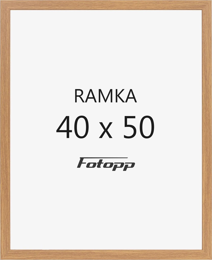 Képkeret 40x50cm Bronz fotókeret