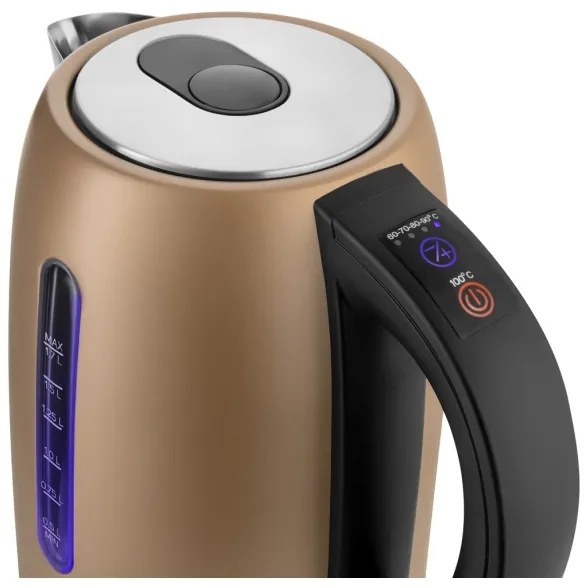 Sencor gyorsforraló termosztáttal 1,7 l 2150W/230V barna