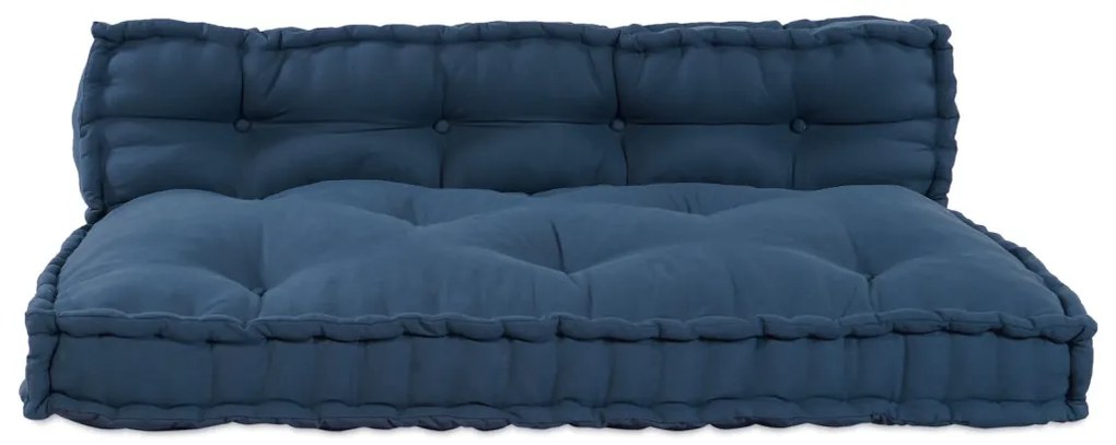 Pallet Sofa Párna 2 pcs Indigó szövet