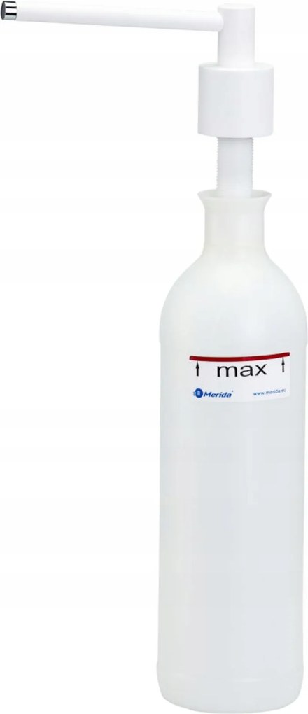 Merida Folyékony Szappan Adagoló Asztali Henger, 1000 ML, Fehér, DWB103