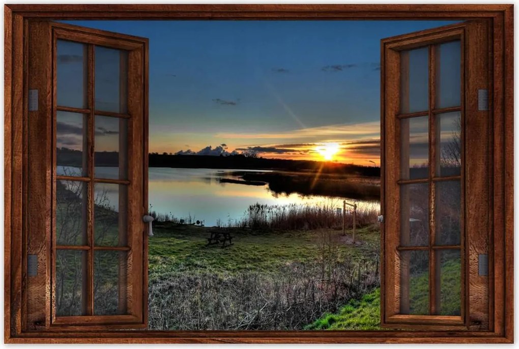 Poszterek 120x80 A nap lefekszik