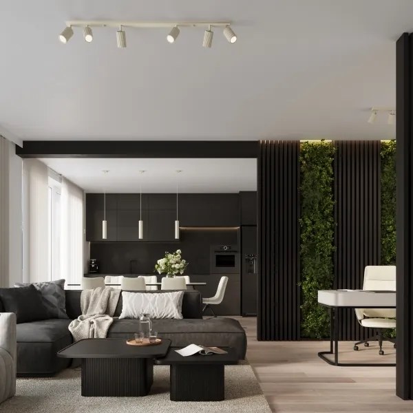 Sollux SL.1604 - Spotlámpa KARBON 6xGU10/10W/230V krémes