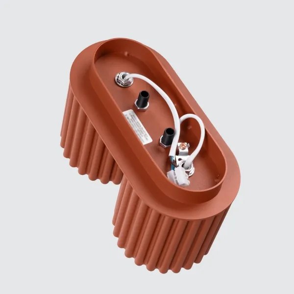 Sollux SL.1800 - AURA spotlámpa 2xGU10/10W/230V narancssárga