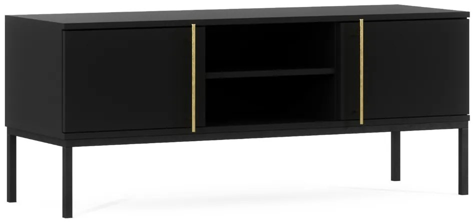 TV asztal LANZZI 120x40 cm, fekete