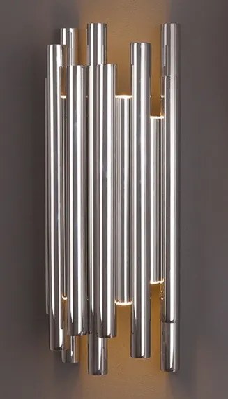 Fali Lámpa Króm ORGANIC MAXLIGHT W0186D