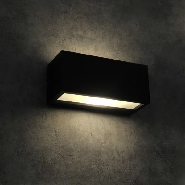 Kültéri fali lámpa TOKIO 1xE27/12W/230V IP54
