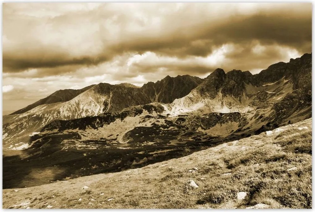 Poszterek 120x80 Tátra Lengyel hegyek Kilátás