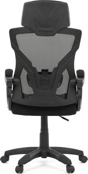 Irodai szék, magasságában állítható, fekete szövet, KA-R223 BK