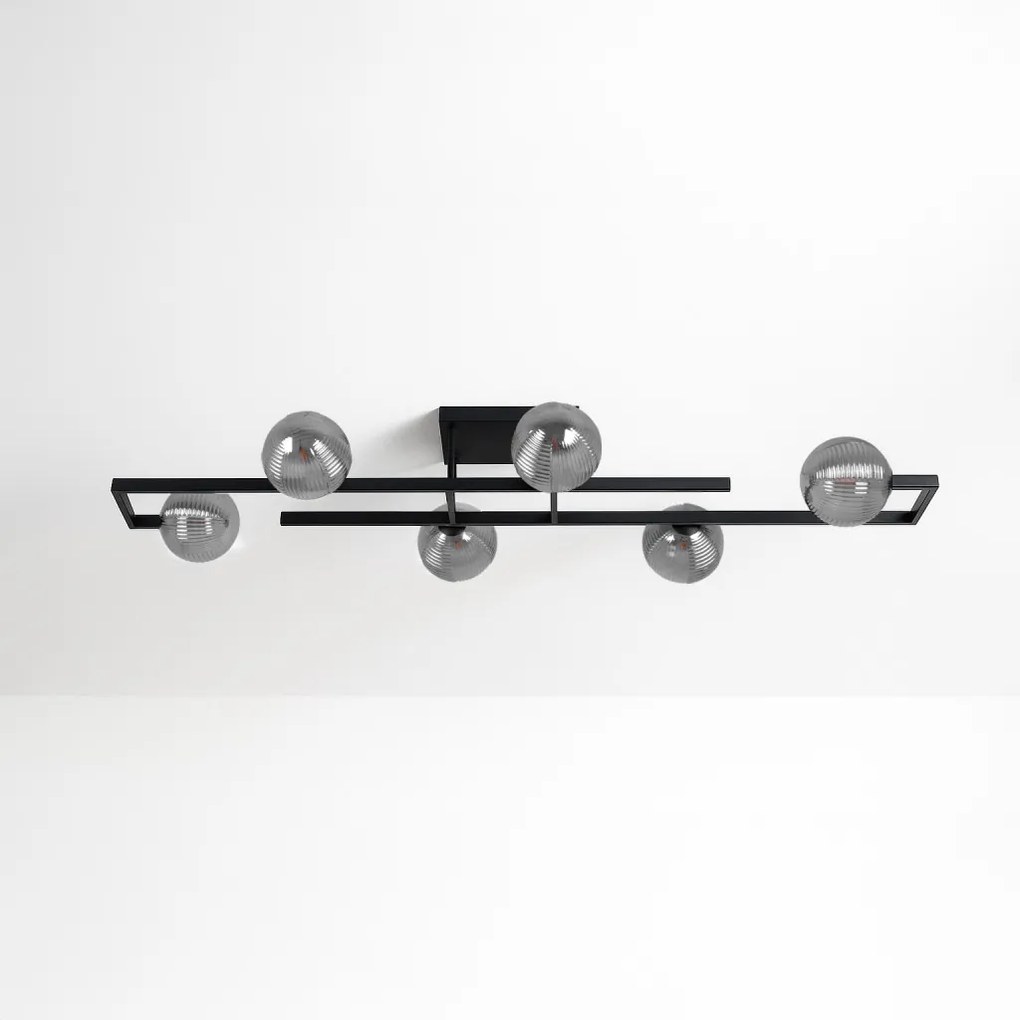 KAJA K-5772 TORES Loft Mennyezeti Lámpa Szürke G9 IP20
