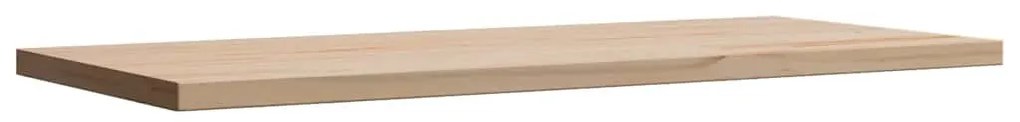 tömör fenyőfa téglalap alakú asztallap 90 x 40 x 2,5 cm