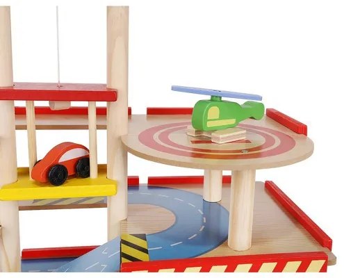 Parking garage - wooden 22446