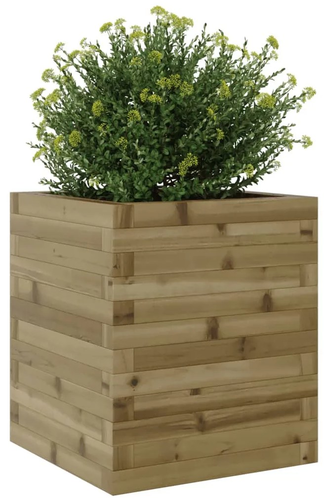 vidaXL impregnált fenyőfa kerti virágláda 40x40x46 cm