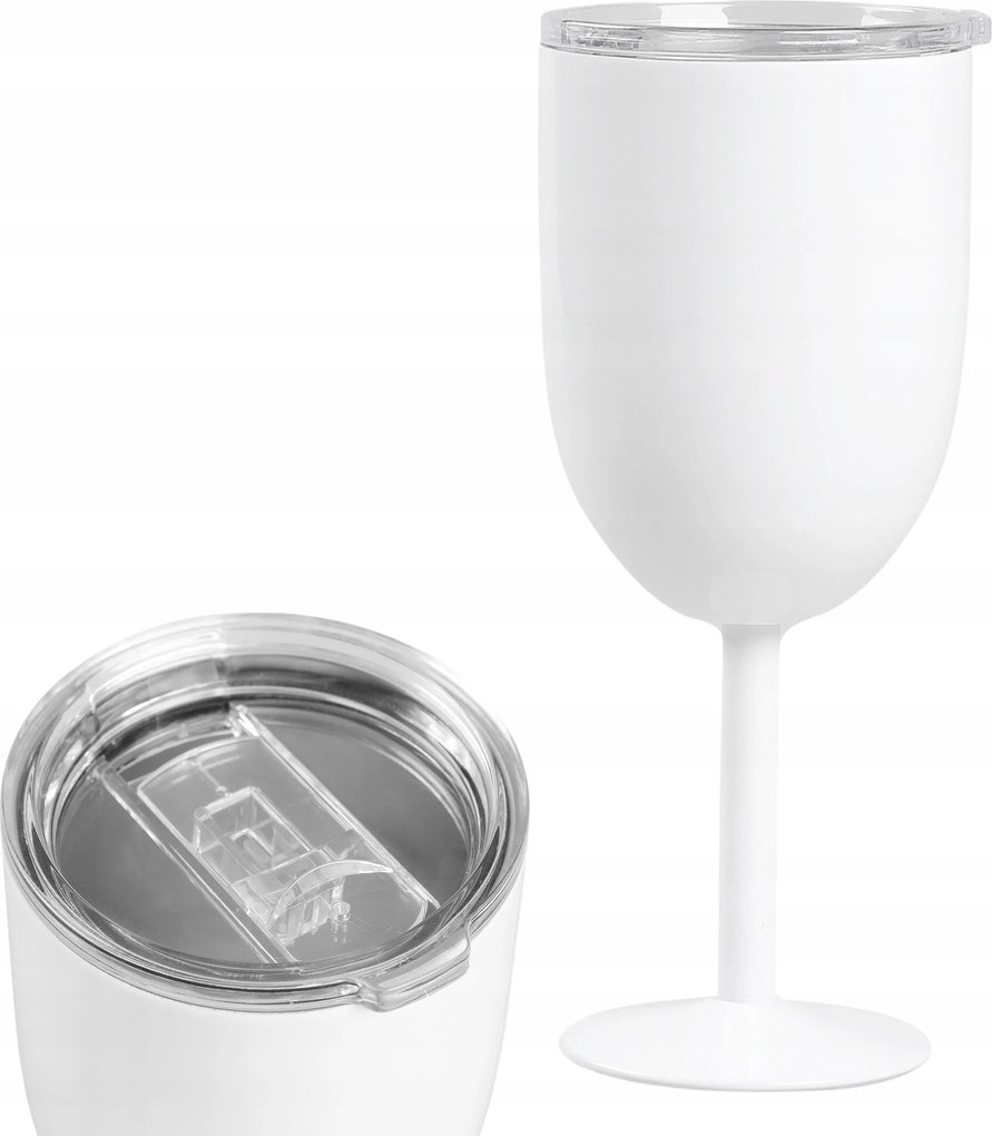 Ronne thermo pohár boros italokhoz Fehér 360ml Ajándék Homla