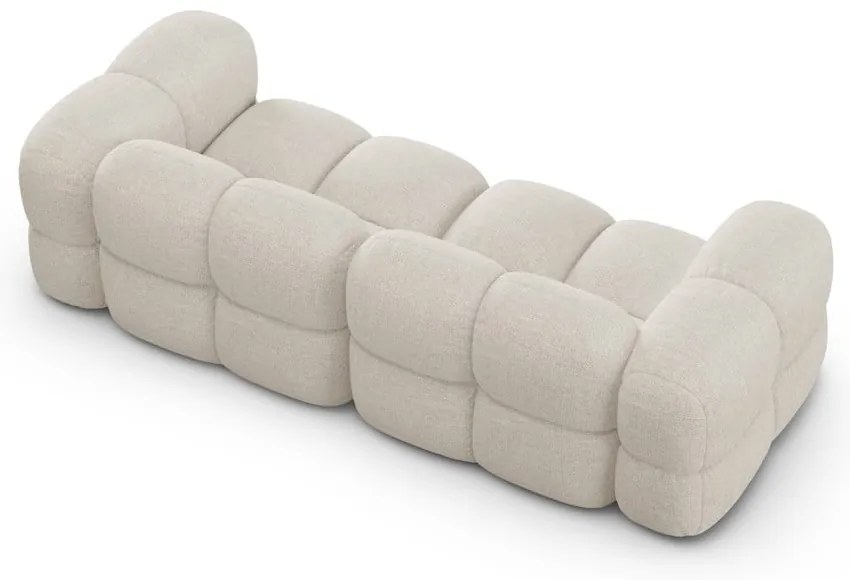 Bézs kanapé 250 cm Loretto – Cosmopolitan Design
