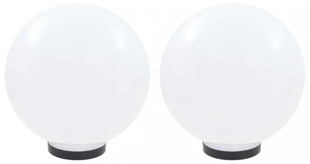 2 db LED gömblámpa 30 cm PMMA