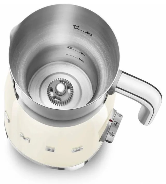 Bézs elektromos tejhabosító 50's Retro Style – SMEG