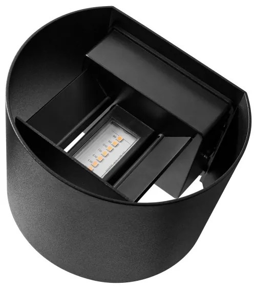 Nordlux - LED kültéri fali lámpa MILDA LED/4,9W/230V IP44 fekete