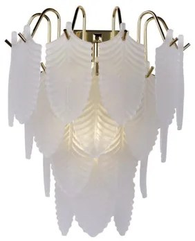 Searchlight 48910-1SB - FEATHER fali lámpa 1xE14/60W/230V