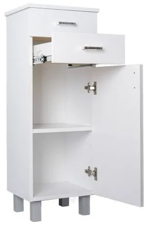 Viva STYLE fürdőszobai ÁLLÓSZEKRÉNY 100 POLCOS -2 fiók - BALOS - 35 x 33 x 100 cm